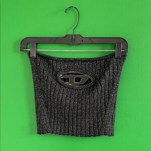 Diesel Tube Top Navy Sparkle